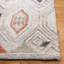 Tapis Marquee 124 en rouille / gris-308073367