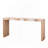62" Long Entryway Table,Modern Console Table with Chevron Patterned Top