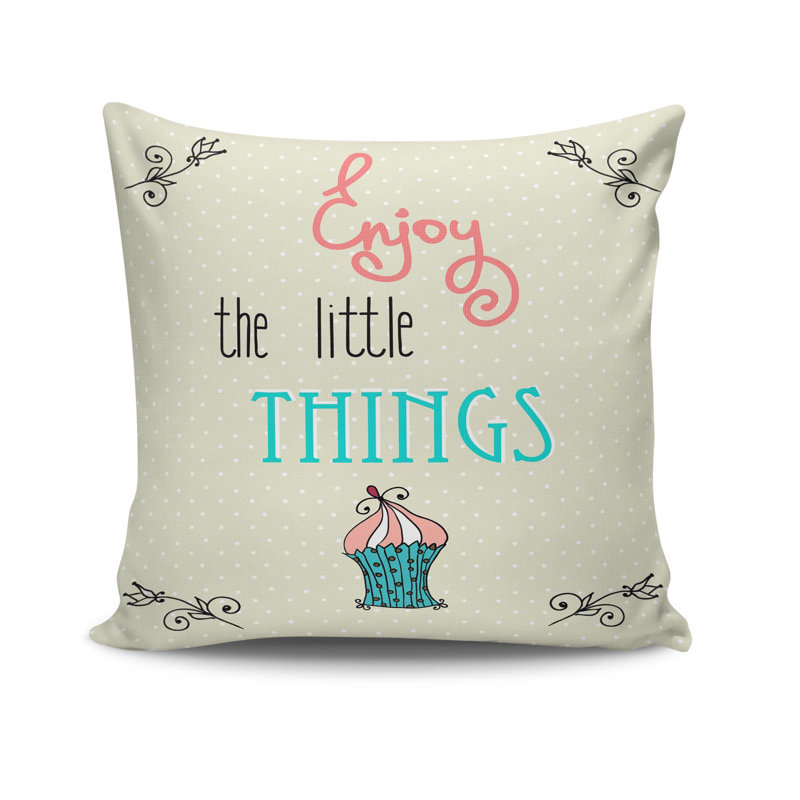 Housse de coussin en polyester Mccarver