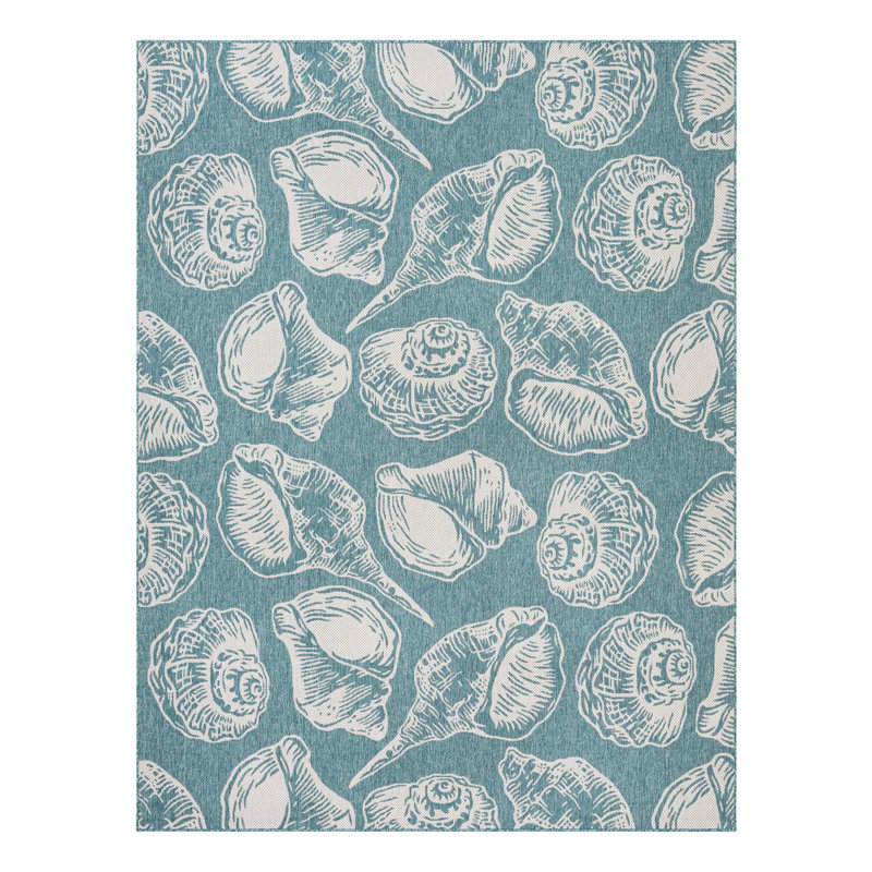 Angelys Indoor/Outdoor Area Rug, Rectangle 9' x 12'