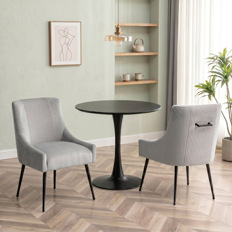 Chaise d'appoint Dinnington, Gris