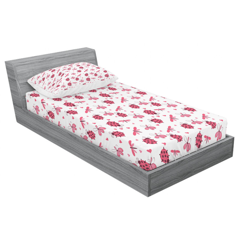 Microfiber Sheet Set, Twin XL Sheet Set with Fitted Sheet