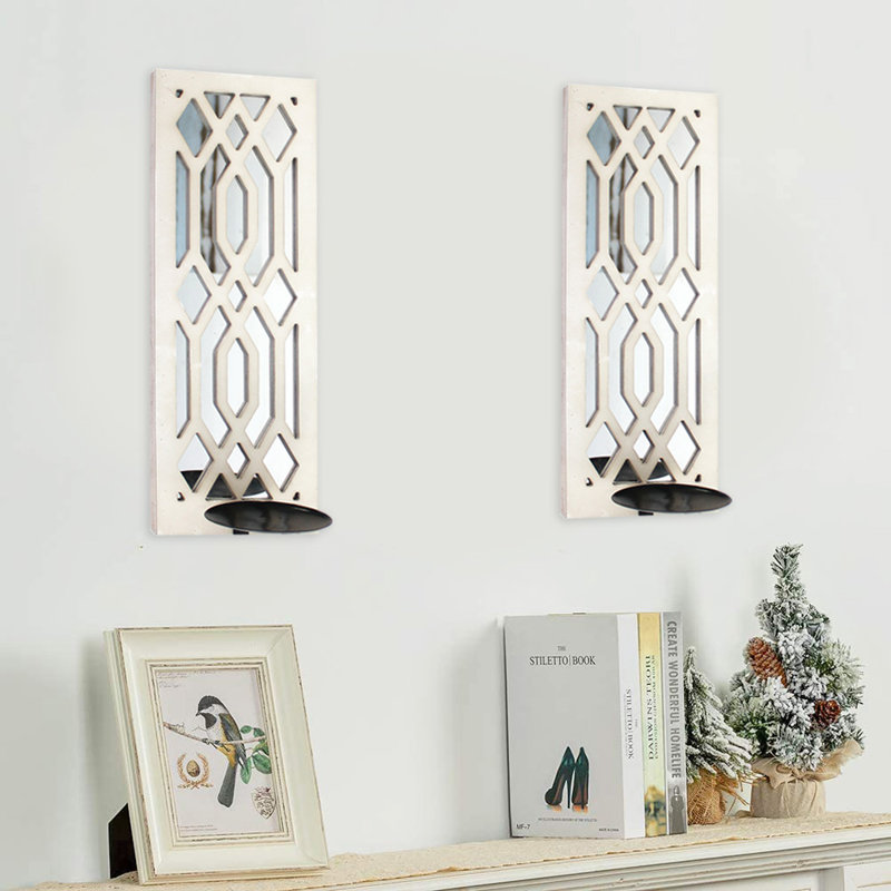 17'' H Wood Wall Wall Sconce