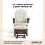 Fauteuil oscillant avec repose-pieds Hoop-1724015301