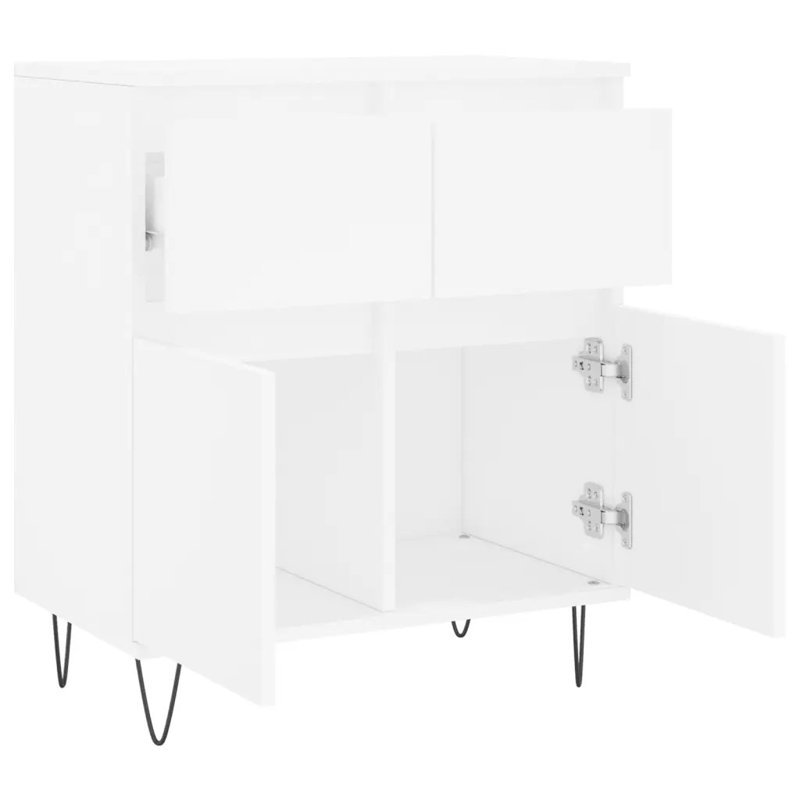 Isa Iron 2 - Door Standard Accent Cabinet, White