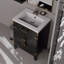 Meuble-lavabo simple 24 po X P 18 po D, dessus en acrylique et robinet-92503991