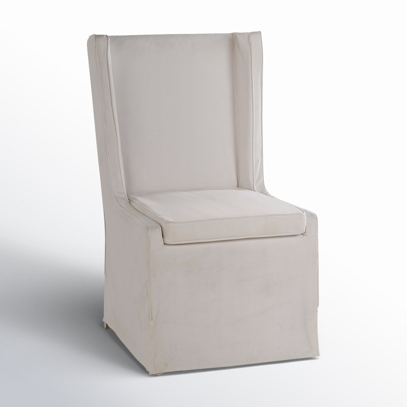 Getaway Upholstered Parsons Chair in Gray