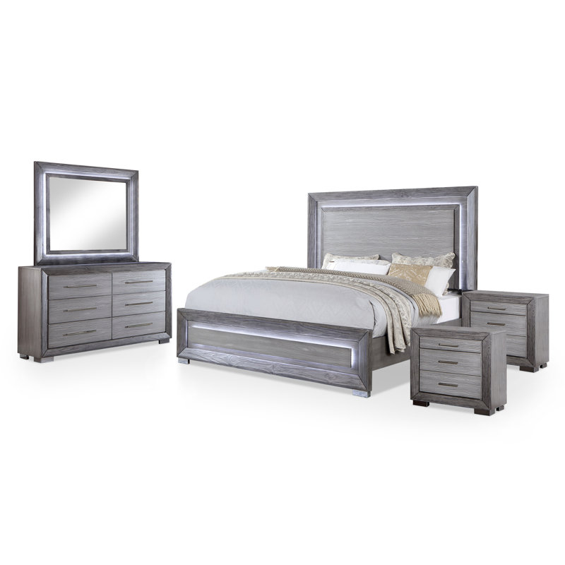 Yanil 5-Piece Bedroom Set, Queen