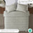 Vineyard Cotton Blend Medium Weight Matelasse Weave Floral Scroll Coverlet-106539094-106539093