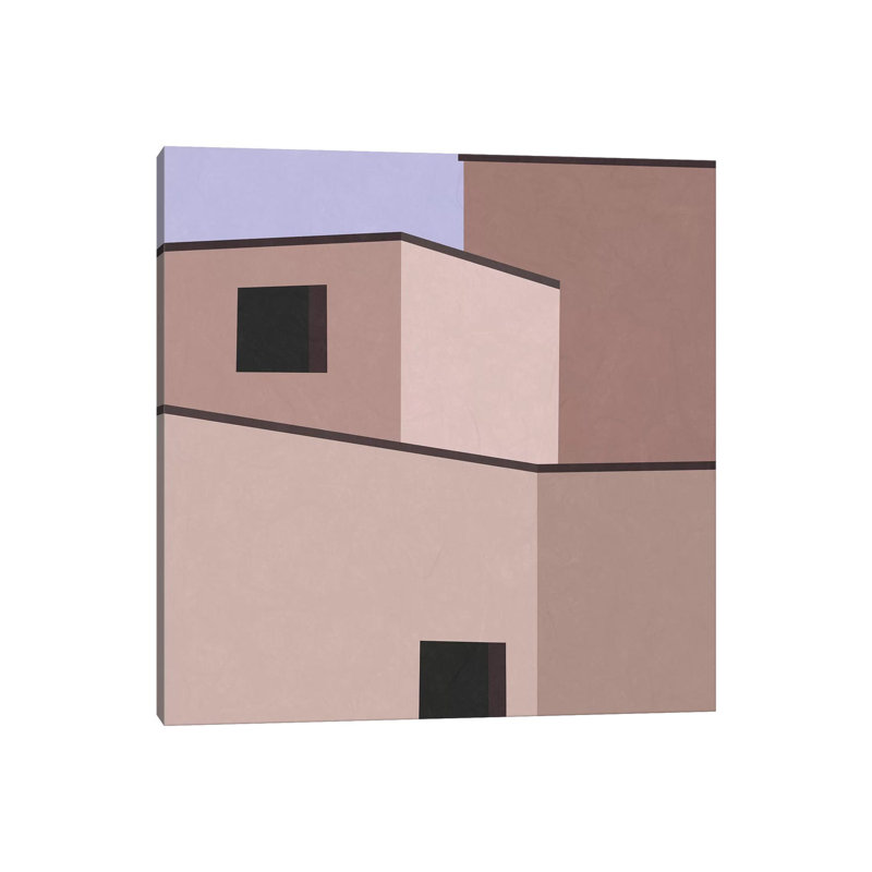 The Desert House by Alisa Galitsyna - Wrapped Canvas Gallery-Wrapped Canvas Giclée, 66.04 cm H x 66.04 cm W x 3.175 cm D