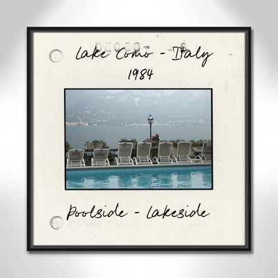 Travel Slide Collection "Lake Como, Italy" Print