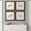 Tapisserie Labrador - ensemble de 4 impressions sur toile encadrées-1447455139-1447455136