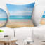 Housse et insert de coussin carré large photo large bord de mer-1553050991