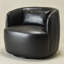 Fauteuil pivotant 100% cuir véritable Sydney-758607094