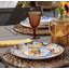 Valerine Piece Porcelain China Dinnerware Set - Service for 6