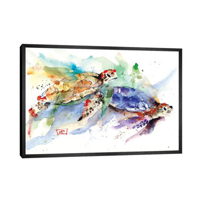 Sea Turtles by Dean Crouser - Painting on Canvas