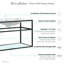 Meuble-lavabo simple 48 po avec tablette ouverte Pierre-123685339