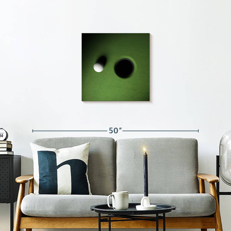 Sireci Golf Ball By The Hole, 20" H x 20" W