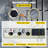 40W 50L Electrostatic Powder Coating Machine with Spraying Gun Paint