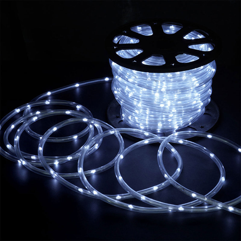 100Ft Led Rope Lights, Waterproof Indoor Outdoor Party Decorative Lighting ,Connectable and Flexible Rope Lighting for Garden,Pool,Home,Bedroom 
