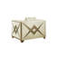 Chaise de style moderne Velencia crème identique à B009139135 (inventaire CA)
