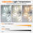 Acea 25.6 '' 7 - Blade Dimmable LED Ceiling Fan with Remote Control and APP-1500564004