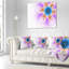 Coussin floral à fleur symétrique floral-30722461-30722465