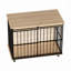 Mobilier pour grande cage avec plateau pour chiens de taille moyenne-689969770