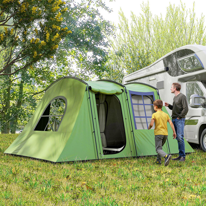 4 Person Tent, Green