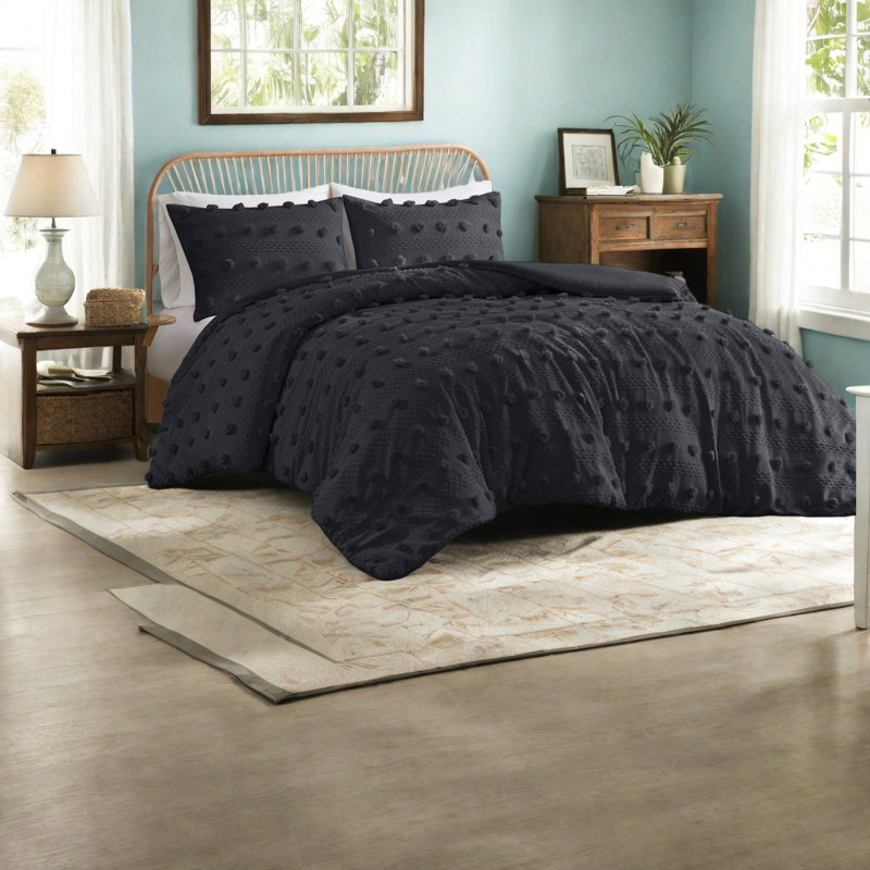 Ensembles de literie certifiés doux, jacquard simple en polyester TG pour la maison