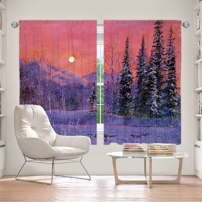 Rideau simple obscurcissant avec passe-tringle Delaughter, L 56 po x L 78 po