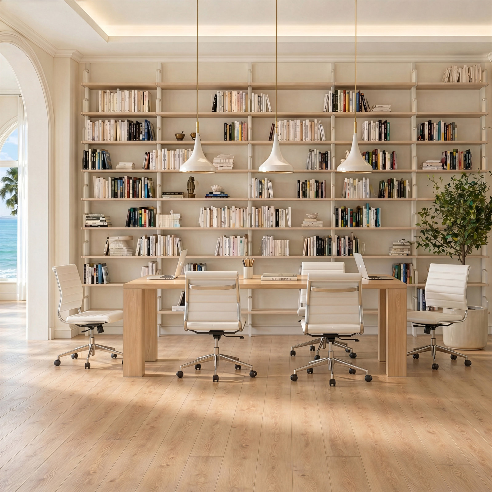 Rossie Office Chair, No, White