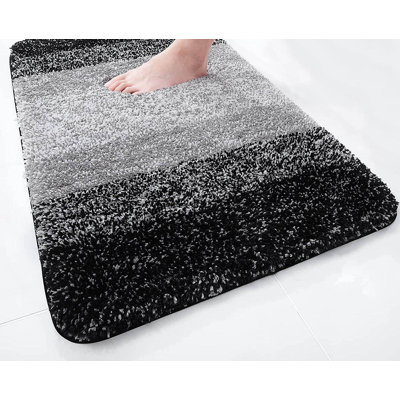 Microfiber Bath Mat, Non-Slipabsorbent Bathroom Mat