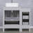 60'' Double Bathroom Vanity with Manufactured Wood Top, Mirror not Included-817136864
