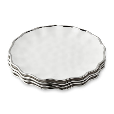 Regency Silver Set of 4 Dinner Plate 11"