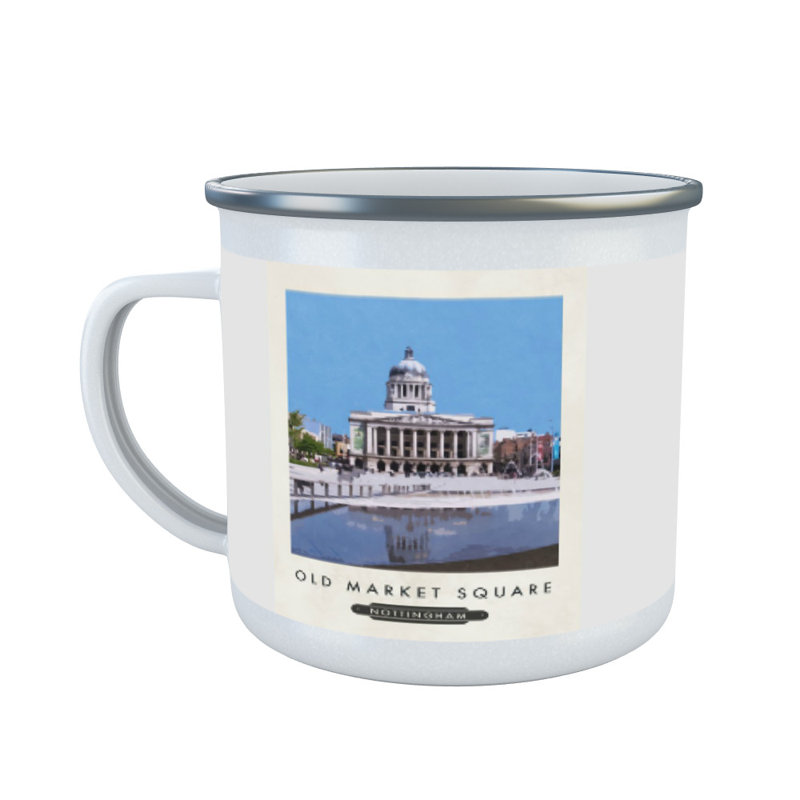 Yasmine Enamelware Coffee Mug