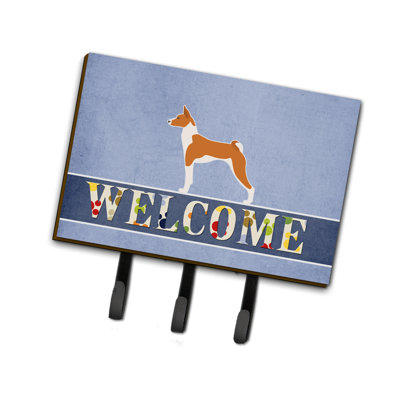 Laisse de bienvenue basenji ou porte-clé