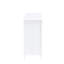 Console de rangement à finition blanche - 6 tiroirs pour une armoire avec poignées de tiroir élégantes et espace-656982996