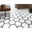 Timberstone 9" x 10" HEX Porcelain Floor and Wall Tile-101981415
