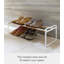 Range-chaussures Yamazaki Home, acier, extensible, empilable-268228537