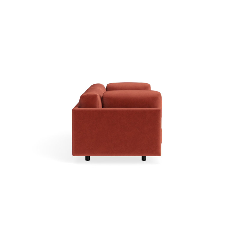 MTO - Sunday Sofa, Tomato Velvet