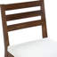Ensemble de bar rustique de 5 pièces pour terrasse, chaises ergonomiques pour un confort optimal, design élégant, idéal pour les petits espaces repas extérieurs et les balcons.