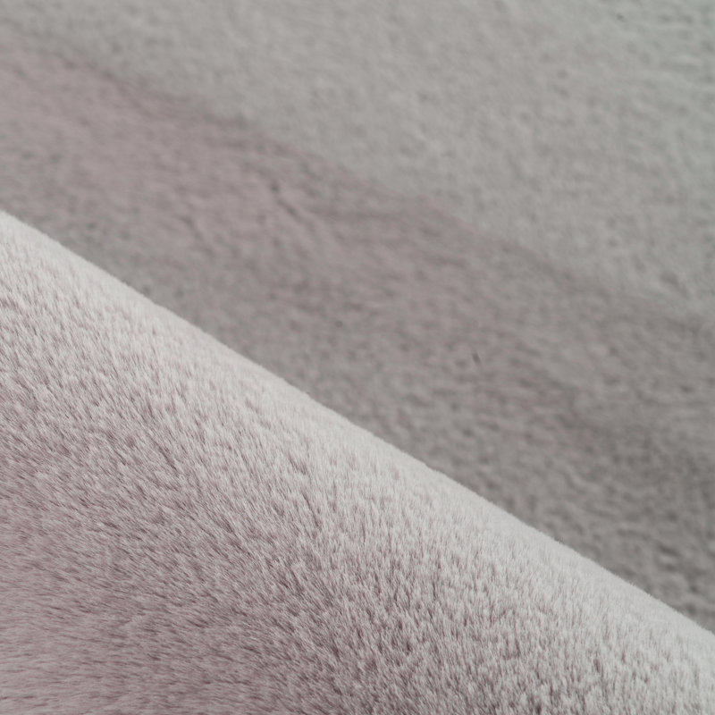 Cotton Knitted Washable Area Rug, Beige, Rectangle 120 x 160 cm