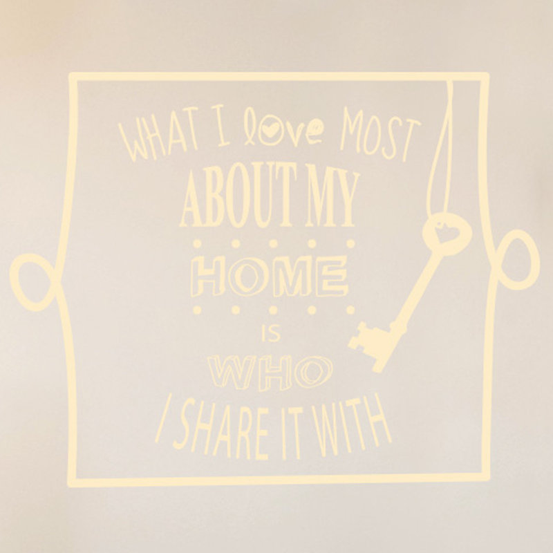 Wall Decal, Large, Beige