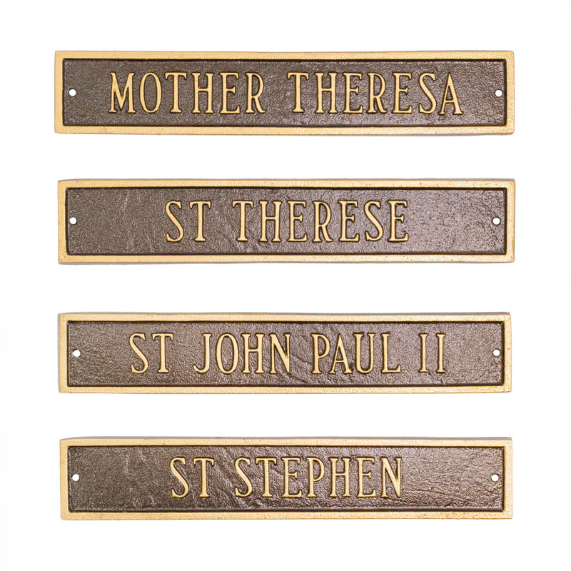 Classic Arch Extension Garden Plaque, Yes