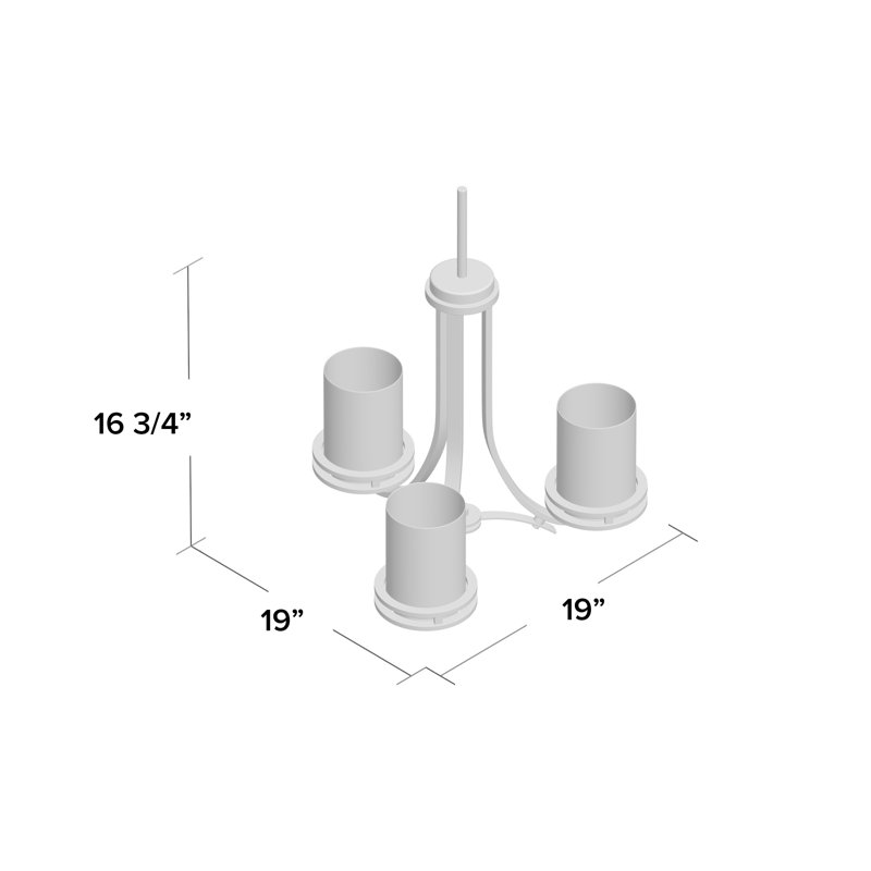 Hendrik 3 - Light Chandelier