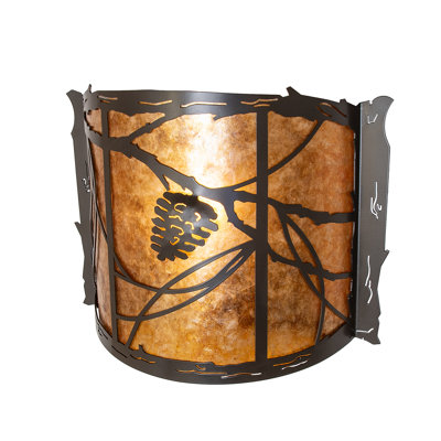 1 - Light Flush Mounted Sconce