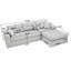 Canapé-lit modulaire en L Corduroy-615144584