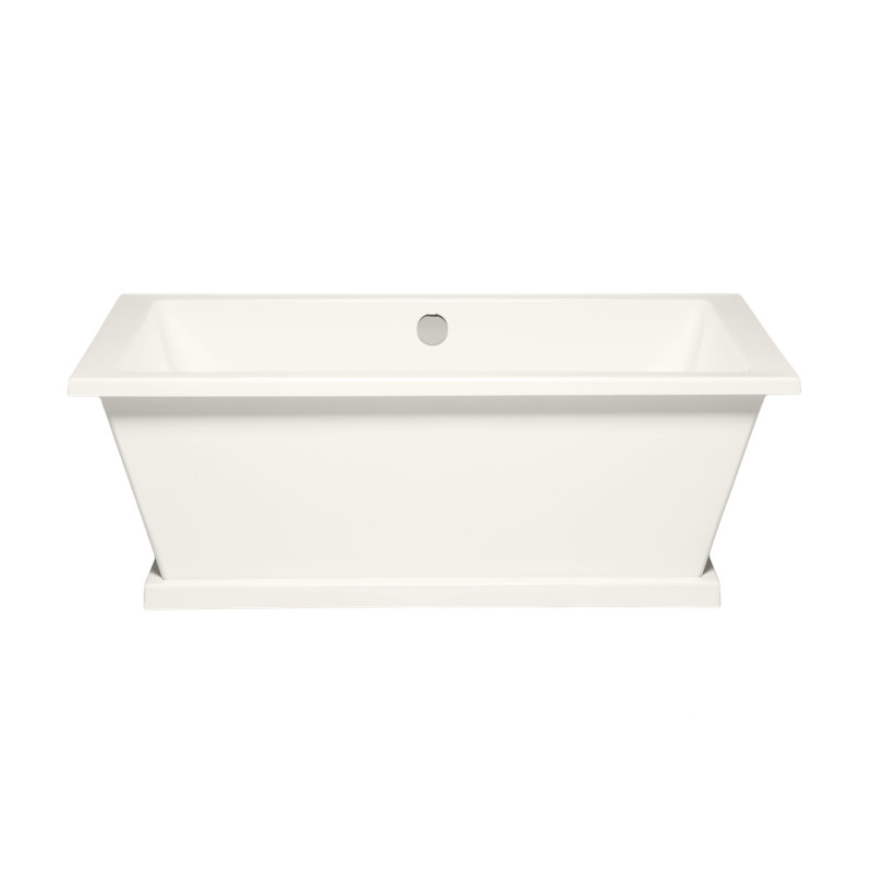 Baignoire de trempage autoportante en acrylique 66 po. X 36 po. Grayton, Beige