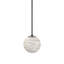 Luminaire suspendu Marble Globe 200 - noir-513319716-513319719